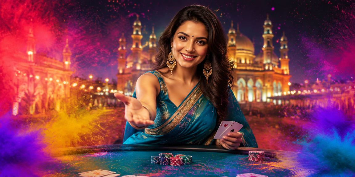 Player betting on cards in Lucknow old city setting